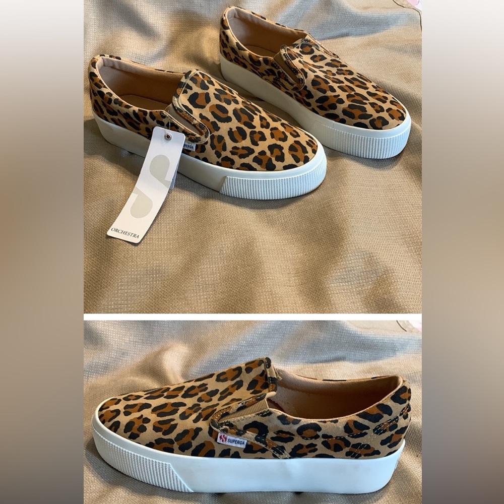 Superga Women’s 2306 Suede K Print Sneaker